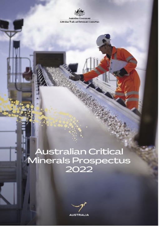 Australian Critical Minerals Prospectus 2022, 2021 and 2020, Austrade